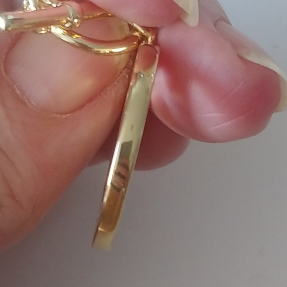 Louis Vuitton Gold and Crystal Pendant Necklace - Picture 6 of 12